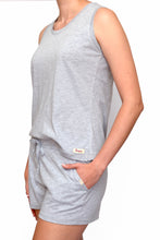 Load image into Gallery viewer, Ladies Summer Vest Pajama Set -  Grey
