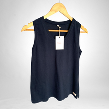 Load image into Gallery viewer, Ladies Summer Vest Pajama Set -  Navy
